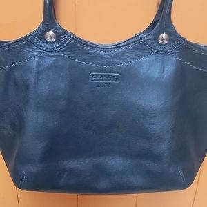 Coach Bleecker Leather Legacy Tote No #G0975-F14383